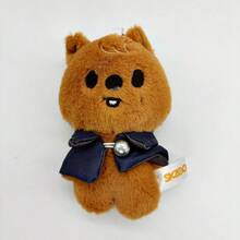 动漫周边系列可爱韩国流行乐队15厘米玩偶魔法校服钥匙扣小毛绒玩偶钥匙扣饰品收藏品，圣诞节和生日礼物 - 彩色 - 查看 9