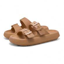 Women's  Comfortable Sandal Flat Flip-Flop Cloud Style New Release - Lạc đà - Xem 8