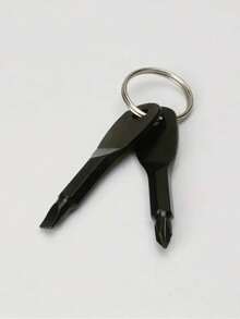 1pc Mini Screwdriver Keychain - A Compact Metal Tool For Daily Use, No Power Required - A - View 6