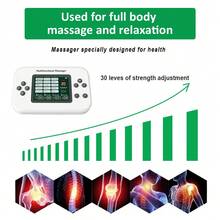 Professional 15 Modes 30 Levels Intensity TENS Electric Muscle Stimulator 4 Outputs EMS Physiotherapy Body Massager Back Neck Full Body Massager Relaxation Rechargeable Electrostimulator - Multicolor - View 4