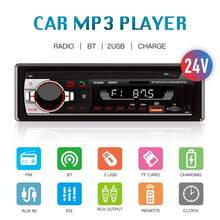 Auto Estereo Mp3 24v Con Usb Tf Port Bluetooth Radio Reproductor - A - Ver 2