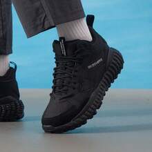 Skechers 894281-BBK Casual Low-Top Lightweight Sneakers, Men's Comfortable Running Shoes - All Black - View 1