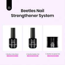 Beetles Builder Gel For Nails-Cover Nude Translucent 8 In 1 Nail Thickening Strengthening Building Apex - Natural Nude - View 6