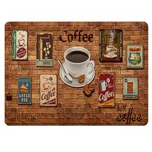 1pc Coffee Bar Mat, Kitchen Utensil Drying Mat, With "Coffee Bar" Design, Suitable For Countertop And Dining Table, Countertop Protection, Coffee Mat - Multicolor - View 9