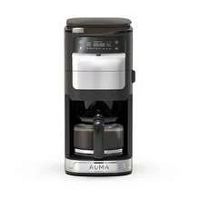 Cafetera de Goteo con Molino Integrado ALMA Doble Jarra 1050W con Panel Tactil LUSSO0. - 1,1L-2L - Ver 1