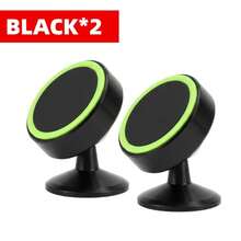 Glow-In-The-Dark Magnetic Car Phone Holder, 360° Rotation, Strong Magnet Stability, Universal For Dashboard, Luminous At Night - Multicolor - View 10