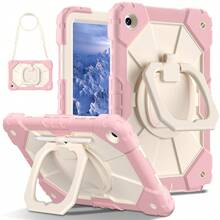 1pc 3-In-1 Anti-Drop Design, Adjustable Shoulder Strap, PC+Silicone Material, 360° Rotatable Handgrip Stand, Sturdy Protective Case Suitable Compatible With Ipad 11th (A16) 2025, 10th 2022, Galaxy Tab A11+ 2025/A9 Plus, Fashionable And Ideal For Gifts And Awards. - Multicolor - View 45