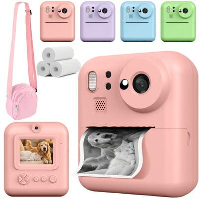Kids Camera Instant Shooting, Fun Magic For Little Photographers! Kids Camera - 2.4" Screen Multifunctional Entertainment Device For Memory Saving And Creative Projects - Suitable For Beginners