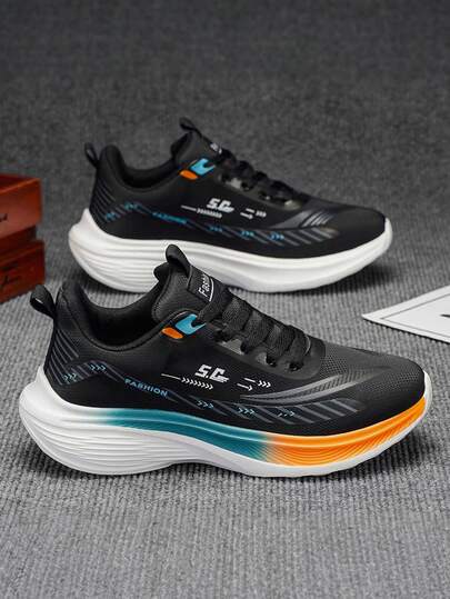 男士休闲运动鞋，轻便户外跑步鞋，四季皆宜的多功能低帮系带运动鞋