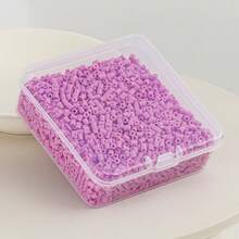 3100 piezas Cuentas de fusión de mini píxeles de 2.6 mm, cuentas de hierro para rompecabezas, alta calidad para manualidades DIY y regalos - Cuentas Perler de 2,6 mm - Ver 17