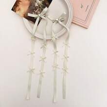 Cute Bowknot Ribbon Hair Clip, Elegant Long Butterfly Ribbon Hair Accessory - Multicolor - View 16