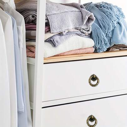 10pcs Vintage Round Cabinet Door Pulls, Antique Brass Drawer Knobs With Screws, 1.18 Inch Diameter Distressed Rope Knot Dresser Handles, Classic Hardware Accessories For Furniture Restoration And Decoration