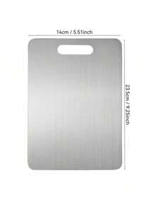 1块全新升级钛合金砧板，钛合金厨房砧板，可放入洗碗机清洗，304不锈钢砧板 - 彩色 - 查看 11