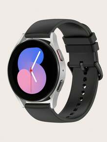 1pc 20mm / 22mm Plain Silicone Quick Release Watch Strap Compatible With Samsung Galaxy Watch 7/6/5/4,/ Vivoactive,Venu Unisex Smartwatch Accessories - Mouldless - View 5