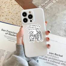 1张“如果你正苦苦支撑”可爱情感贴纸，适用于笔记本电脑、水瓶、笔记本和杯子，适合学生、教师以及生活中遇到困难的人。当生活感觉像脱线的线头一样摇摇欲坠时，这张贴纸温柔而有趣地提醒人们，他们并不孤单，是完美的礼物之选。 - A - 查看 7