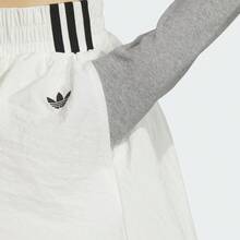 Adidas Originals Women's ORIGINALS BUBBLE SKIRT, Celebrity Same Style Classic Sports Pleated Mini Skirt With Lining KD8123 - White - View 4