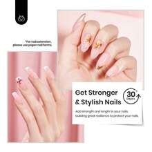 Beetles Builder Gel For Nails-Cover Nude Translucent 8 In 1 Nail Thickening Strengthening Building Apex - 1 Pcs 15Ml Builder Gel - View 6