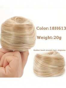 1 cái/bộ Dây buộc tóc búi 3 inch, Dây chun buộc tóc, Dây buộc tóc đuôi ngựa kẹp cho nữ, Dây buộc tóc thẳng cho tóc giả kiểu Châu Âu và Mỹ, Dụng cụ tạo kiểu tóc búi tự nhiên bồng bềnh, Dây chun buộc tóc. - Nhiều màu - Xem 14