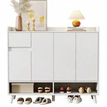 Shoe Cabinets - White - View 3