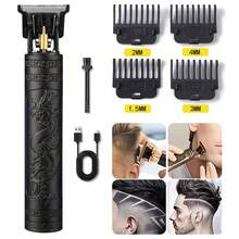 Hair Clippers For Men, Hair Clipper Shaver,Men's Wireless Hair Cutting And Shaving Machine Hair Clipper Integrated, USB Charging Beard Trimmer, Practical And Portable Design Allows You To Show Excellent Image Anytime, Anywhere, Men's Razor, Christmas/Halloween/Father's Day Gift - 黑色 - 查看 2
