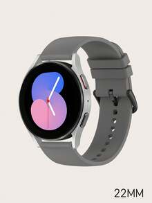 1pc 20mm / 22mm Plain Silicone Quick Release Watch Strap Compatible With Samsung Galaxy Watch 7/6/5/4,/ Vivoactive,Venu Unisex Smartwatch Accessories - Mouldless - View 24