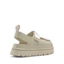 Sandalias de Plataforma para Mujer con Punta Abierta - Beis - Ver 3