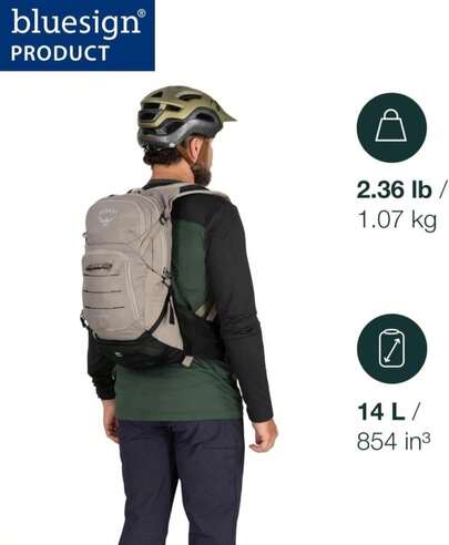 Osprey Raptor 10L Men's Biking Backpack with Hydraulics Reservoir