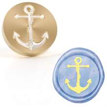 Copper Plant Pattern Wax Seal Stamp With Wooden Handle, Suitable For Wedding And Birthday Invitations, Gift Packaging - A - View 23