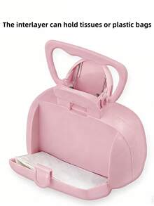 1个狗便便铲架，便携式旅行宠物粪便袋分配器，带纸巾隔层 - 查看 6