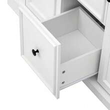 Cabinets - White + MDF - View 10