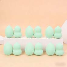 Versatile Makeup Sponge Set, Classic Water Drop & Gourd Shapes, Makeup Blending Sponges For Foundation, Powder, Concealer, Blush, Soft And Easy To Apply, Ideal Makeup Tools - Multicolor - View 13