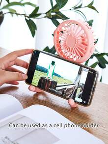 2个章鱼造型婴儿车风扇，USB充电静音便携手持可折叠旅行风扇带LED夜灯，多功能桌面风扇角度可调可弯曲旋转 - 藍色2件 - 查看 6