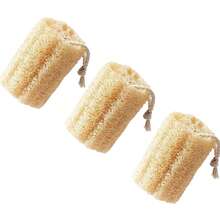 Estropajo de luffa natural - Estropajo de mano para platos de cocina, quita grasa, herramienta de limpieza sin plástico - Esponja de lufa (1 pieza) - Ver 1