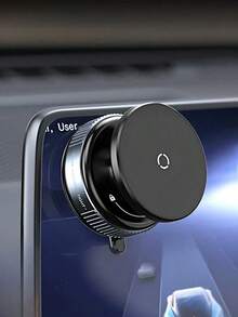 360° Rotating Universal Vacuum Suction Cup Phone Holder - Strong Fixation, 7kg Load Capacity, Suitable For Navigation, N52 Magnet For Stable Performance, Adjustable Angle, Compact Design, Fits Large Phones, Applicable For Cars, SUVs And Trucks, Ideal For Travel - A - View 14