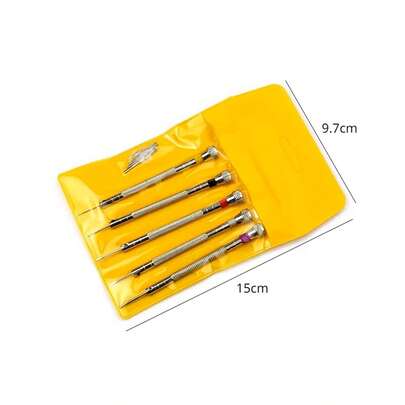 5pcs 0.8-1.6mm Watch Repair Tool Kit, Mini Multipurpose Screwdriver Set, Band Remover, Precision Screwdrivers, Watch Repair Tool Kit
