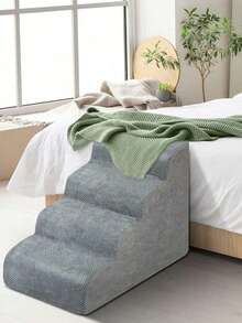 3/4/5 Tier Pet Stairs, Sofa/Bed Ramp, Non-Slip & Durable, Removable & Washable, Suitable For Elderly/Injured Dogs & Cats With Joint Pain, Hot Selling Item - Multicolor - View 7