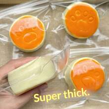 1个2026新款硅胶猫爪挤压玩具，芝士蛋糕纹理减压玩具，慢回弹捏捏乐，生日、节日、情侣、圣诞节、游戏玩家的理想礼物 - 彩色 - 查看 9