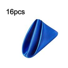 16 Pcs Napkins Cloth 43*43cm/17*17inch Satin Elegant Durable Washable Ideal For Weddings Receptions Banquets Birthday Parties Cocktail Hours Holiday Dinners Christmas New Year Thanksgiving Easter Events Bridal Showers - Multicolor - View 10