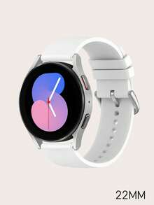 1pc 20mm / 22mm Plain Silicone Quick Release Watch Strap Compatible With Samsung Galaxy Watch 7/6/5/4,/ Vivoactive,Venu Unisex Smartwatch Accessories - Mouldless - View 14