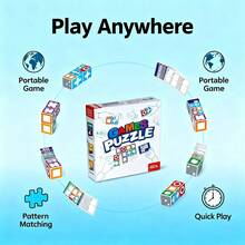 太空逻辑配对挑战——一款桌游，兼具快速反应观察游戏、聚会破冰游戏、多人互动竞技玩具和视觉识别训练游戏的功能，规则简单易懂，策略性强。 - 查看 3