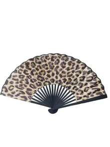 优雅豹纹折叠扇，黑色扇框 - 公主主题，轻巧便携，女士适用 | 公主主题扇 | 轻便扇子，春夏必备，伴娘礼物，房间/卧室装饰，海滩，旅行，男女皆宜，度假，可爱配饰，户外，花园，旅行必备，便携必备，海滩必备，毕业季，毕业典礼，毕业礼物，毕业赠礼，毕业礼物，毕业赠礼，祝贺毕业，祝贺毕业生，优秀毕业生，毕业典礼，毕业派对，户外必备，旅行便携，徒步旅行必备，露营必备，便携工具，夏季必备，夏季便携 - 扇子 - 查看 9