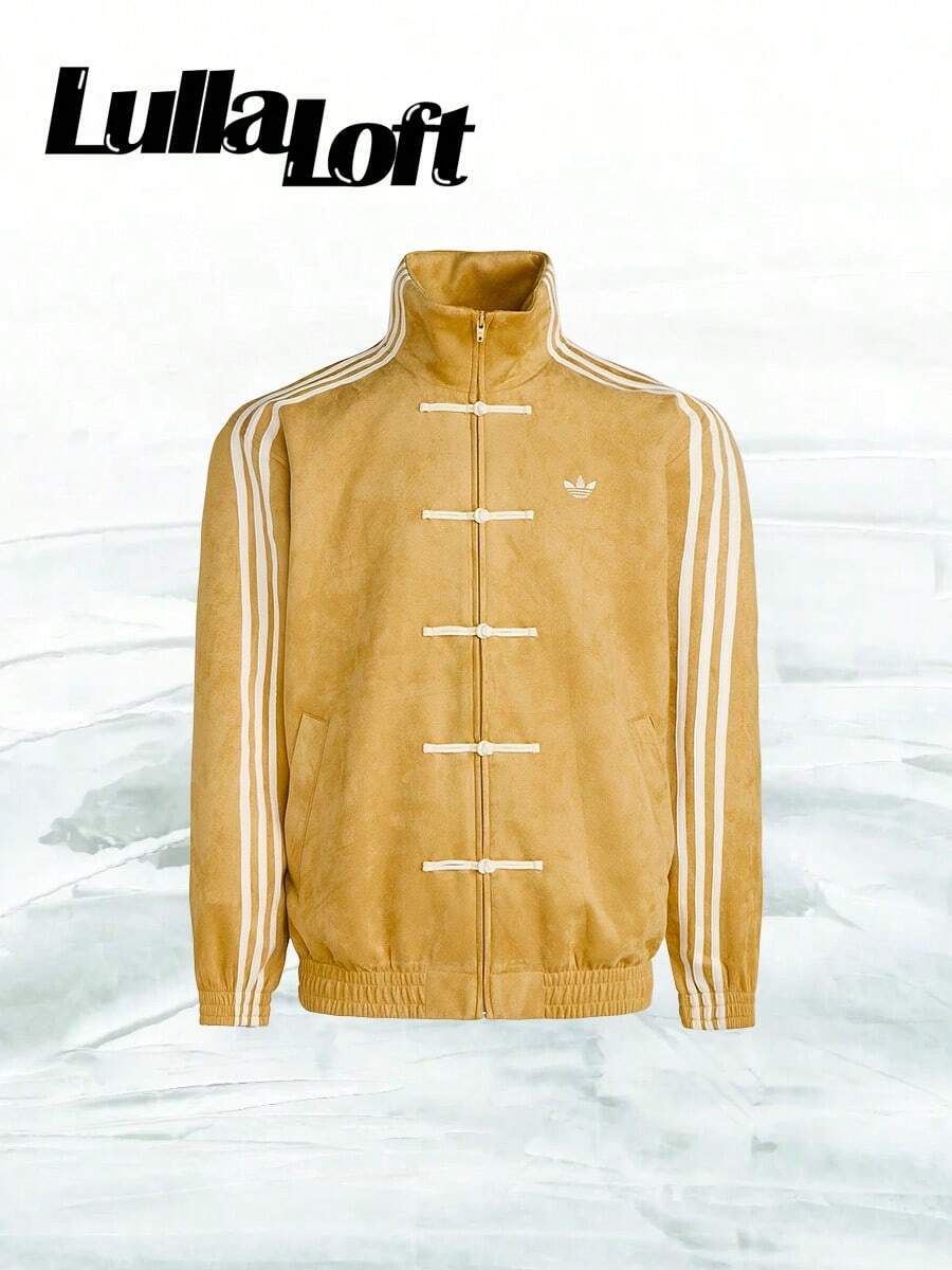 Adidas CTT Chinese Track Top 3.1 Gender Neutral Jacket (Asia Sizing) Oat-Back To School- Mother's Day Gifts-Father's Day Gift –KT3851 - 燕麥 - 查看 1