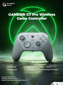 GAMESIR Joystick de efecto Hall físico G7 Pro Elite Gamepad: control de movimiento sin zona muerta, recorrido ajustable de microinterruptores/gatillos lineales de doble interruptor, juego fluido en PC/Android/TV. - Ver 3