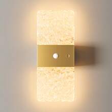 Crystal Acrylic Modern Wall Lamp With Sensor LED, Wireless Battery Night Light Suitable For Corridor, Stairs, Wardrobe And Kitchen - Multicolor - View 3