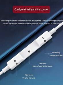 Lightning Wired Earphones With In-Line Control, Compatible With IPhone 14/13/12/11/XR/XS/X/8/7/SE/Pro/Pro Max, Suitable As Christmas/Family Gift - View 8