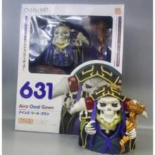 10cm OverLord Ainz OOal Gown Action Figure, Cute Kawaii Anime Model, Collectible Desktop Decoration, Toy Gift For Anime Fans - 含零售包裝 - 查看 1