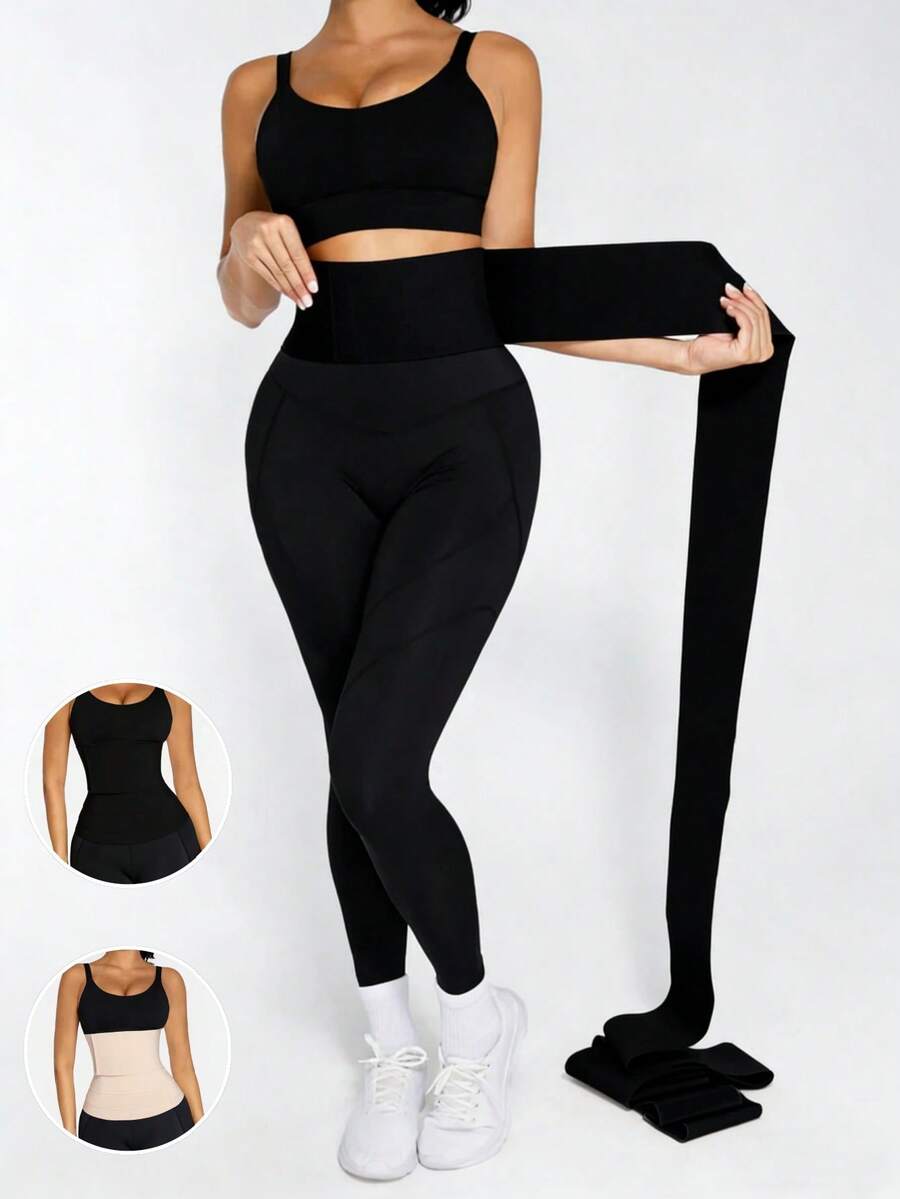 1pc Women's Waist Cincher, Waist Trainer, Body Shaper Tight Waist Belt - Multicolor - View 1