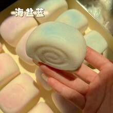 Viral Realistic Bread Slice Squishy Toy, Super Soft & Slow Rebound Stress Relief Gadget, TPR Material, Suitable For Office Stress Relief, Study Companion, Anxiety Relief, Healing Tactile Collection - Multicolor - View 9
