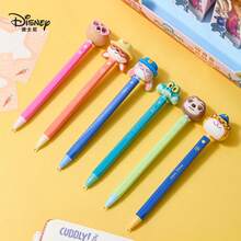 Disney 迪士尼疯狂动物城卡通减压中性笔，带金属笔夹，软握趣味盲盒按压式圆珠笔，高价值考试奖品/生日礼物【随机款式】 - A73257 - 查看 6