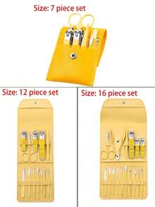 Manicure Set, Nail Clipper Set, Pedicure Set, Professional Nail Care Kit Suitable For Toenails And Fingernails - Multicolor - View 2